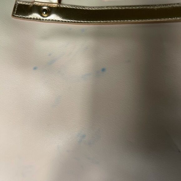 Juicy Couture light pink with rose gold trim large tote shoulder bag . - Picture 14 of 16